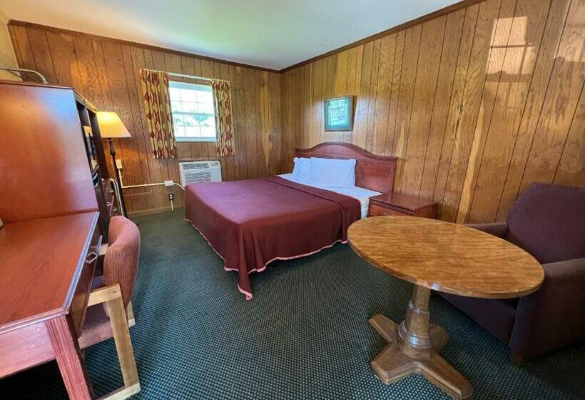 带大床的标准间, Relax Inn In Natural Bridge