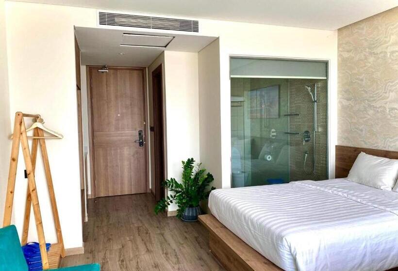 اتاق استاندارد چهار تخته با چشم‌انداز دریا, Venus Apartment   Apec Mandala Phú Yên