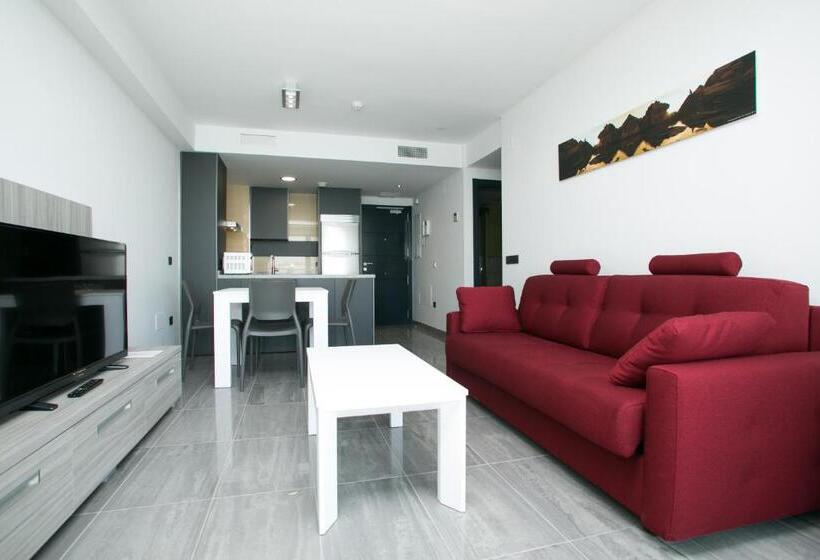آپارتمان 1 خوابه با چشم‌انداز دریا, Apartamentos Fuengirola Playa
