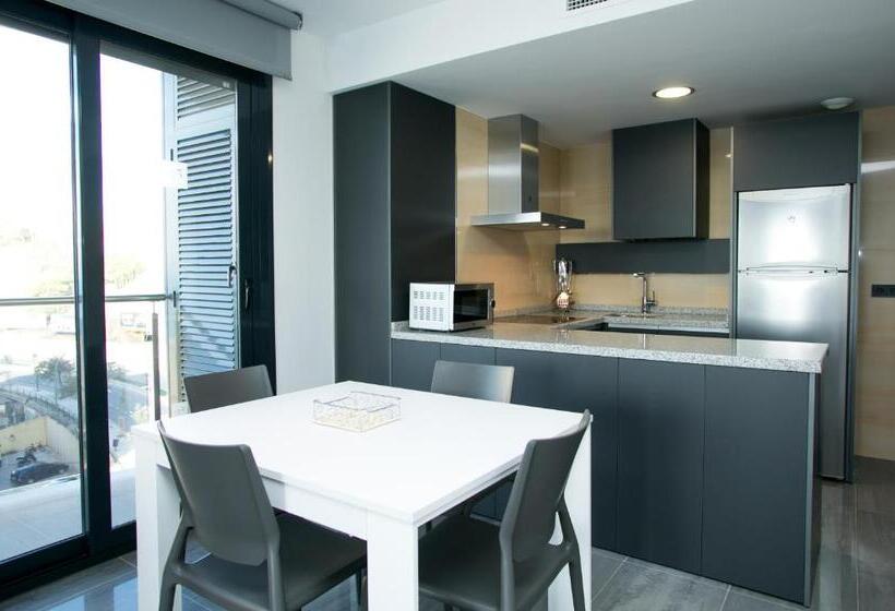 آپارتمان 2 خوابه با چشم‌انداز دریا, Apartamentos Fuengirola Playa