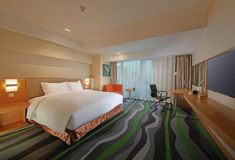 디럭스 룸 킹사이즈 침대, Holiday Inn Express Tangshan Downtown, An Ihg