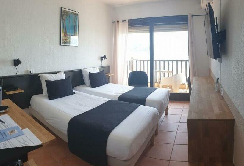 Номер Стандарт Вид на Море с Балконом, Hôtel Chanteplage