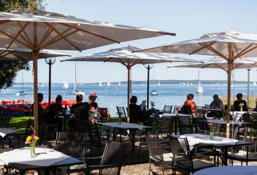 Апартаменты 1 Спальня с Балконом, Strandhotel Südsee Diessen Am Ammersee