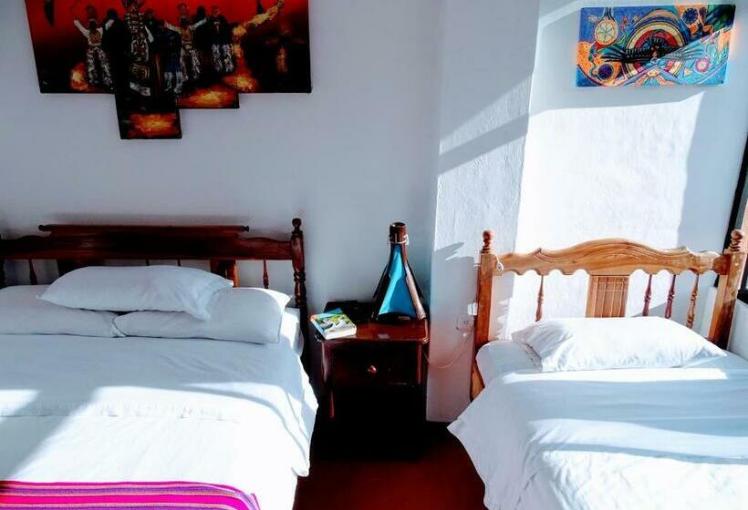 标准三人间, Erupcion Art Hotel & Hostel