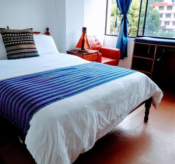 标准间带山景, Erupcion Art Hotel & Hostel