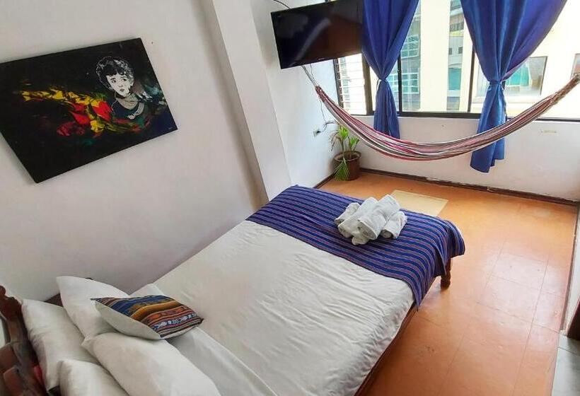 标准间带山景, Erupcion Art Hotel & Hostel