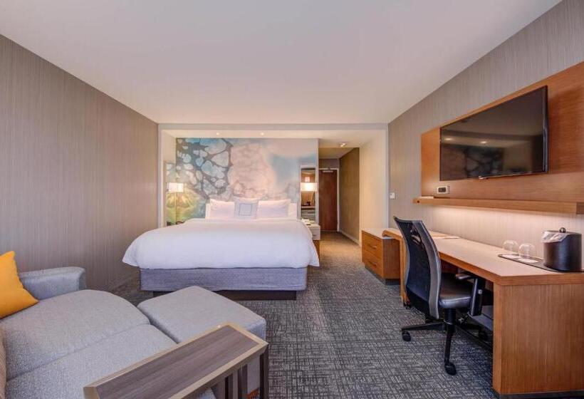 Номер Стандарт Кровать Кинг Адаптированный для Инвалидов, Courtyard By Marriott St Louis Chesterfield