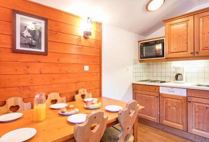 آپارتمان 2 خوابه, Vacancéole   Résidence Les Chalets De La Ramoure