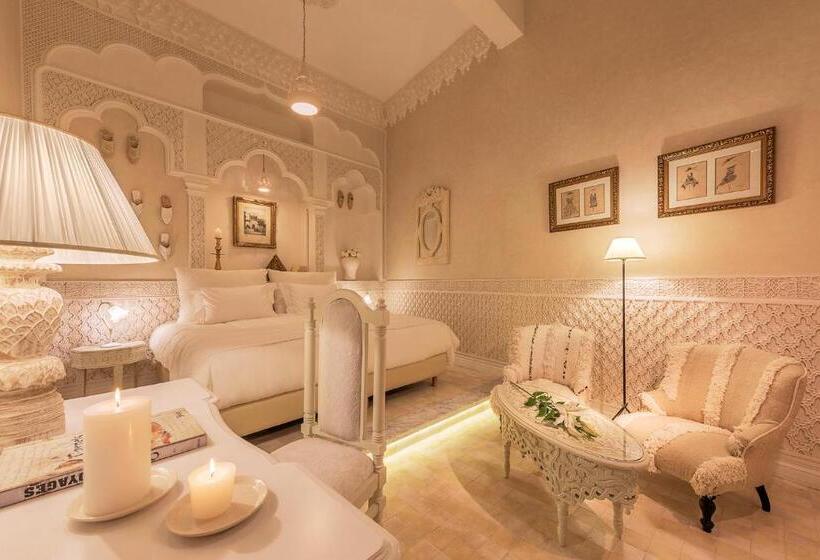 سوئیت جونیور با چشم‌انداز باغ, Riad Karmela Princesse