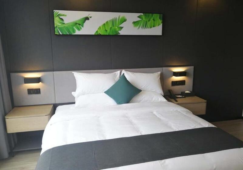Номер Стандартный с Видом, Thank Inn Chain Hotel Yongzhou Dao County Binhe Road