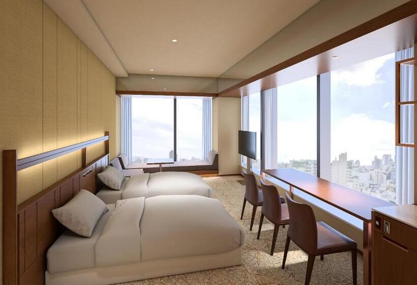Номер Стандарт Адаптированный для Инвалидов, Candeo Hotels Osaka The Tower