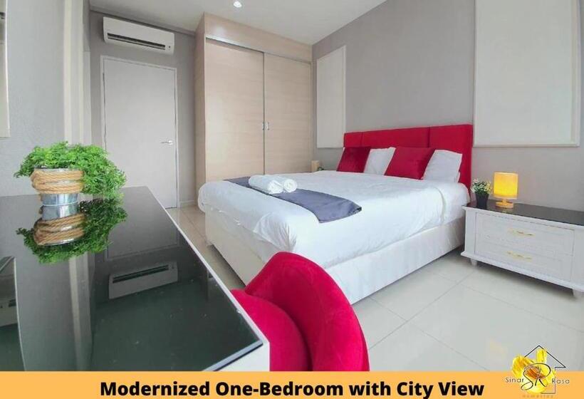 Люкс, Sinar Rasa Homestay At I Soho, I City