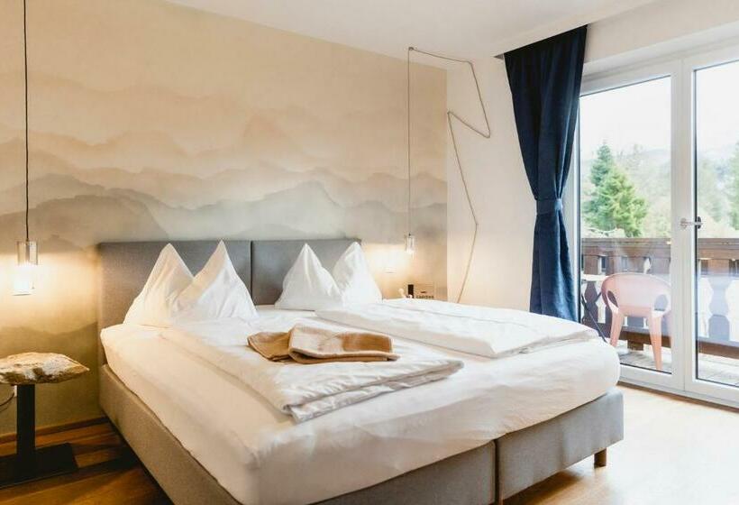 غرفة قياسية مزوَّدة بشُرفة, Das Franzl   Bett & Brot