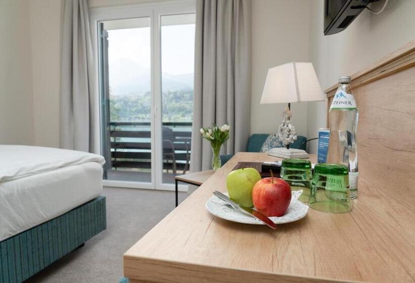 발코니 수피리어 룸, Inselhotel Faakersee