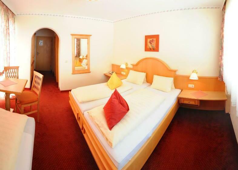 四人标准间, Ski In Ski Out Hotel Unterellmau