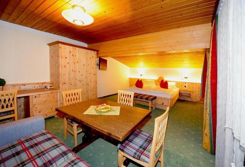 家庭间, Ski In Ski Out Hotel Unterellmau
