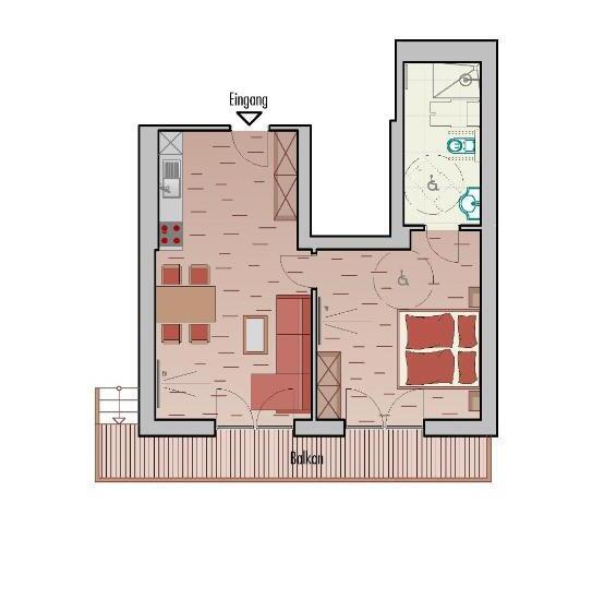 Люкс, Aparthotel Gallahaus