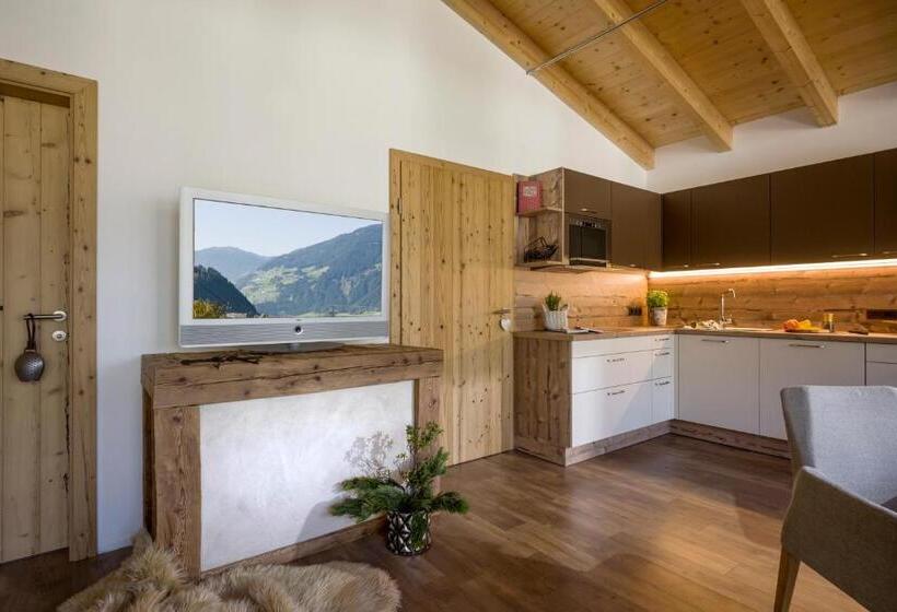 Апартаменты Дюплекс 1 Спальня, Aparthotel Gallahaus