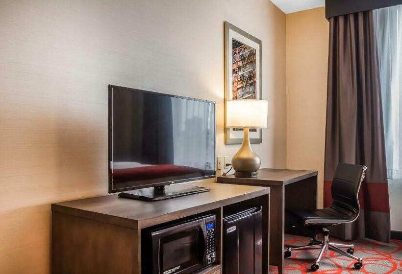 带大床的标准间, Comfort Inn & Suites Near Stadium