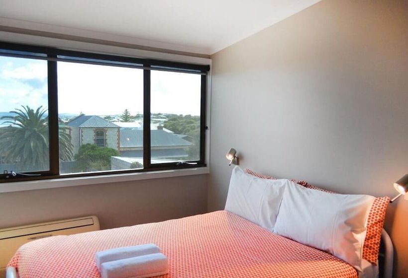 带海景的标准房, Yha Port Elliot Beach House