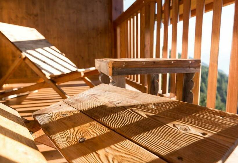 اتاق استاندارد با بالکن, Mountain Lodge Prennanger