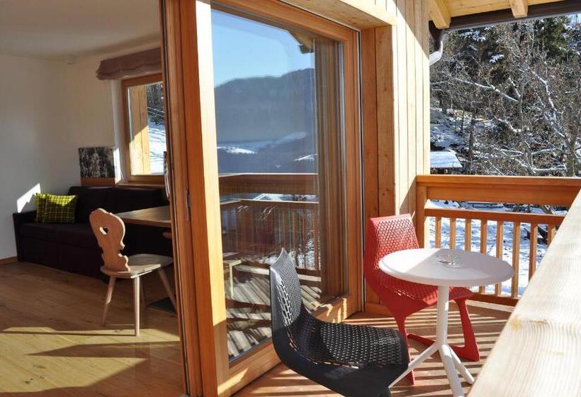 آپارتمان 1 خوابه با بالکن, Pension Haus Tirol