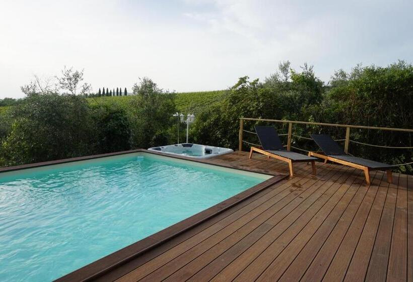 庭の見える１ベッドルームアパートメント, Casa Lucia In Chianti