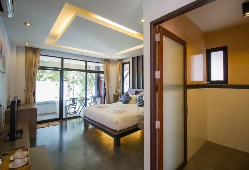 اتاق استاندارد با چشم‌انداز دریا, Koh Chang Grand View Resort
