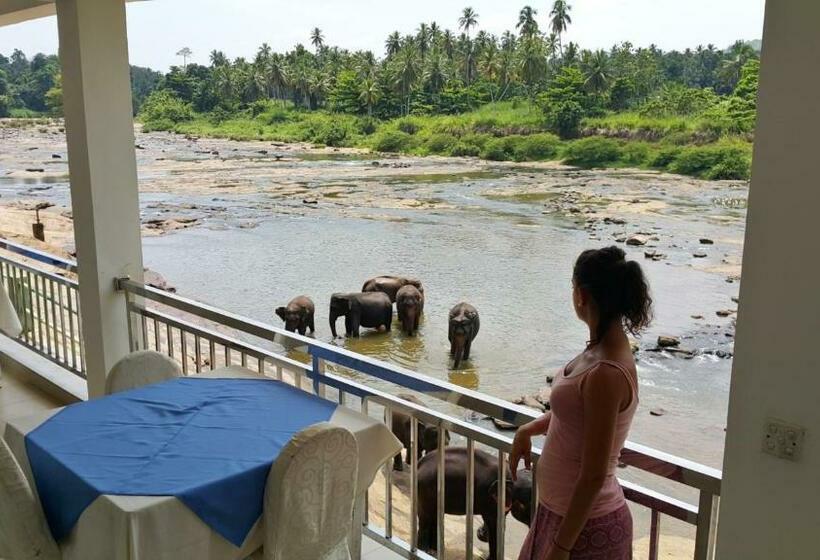 Deluxe room with river view, Pinnalanda   New Deal! Half Off Airport Pickups Available
