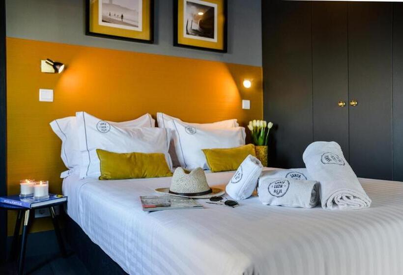 اتاق استاندارد با چشم‌انداز دریا, Santa Luzia B&b  Horigem
