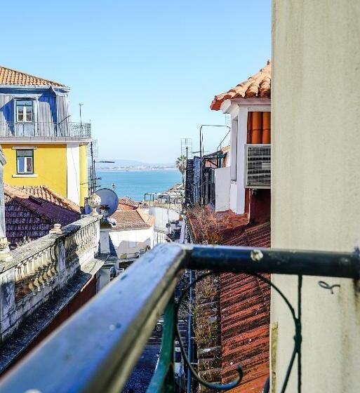 اتاق استاندارد با چشم‌انداز دریا, Santa Luzia B&b  Horigem