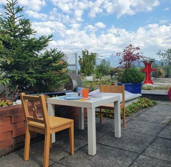 标准单人间共用浴室, Bnb Haus Weibel