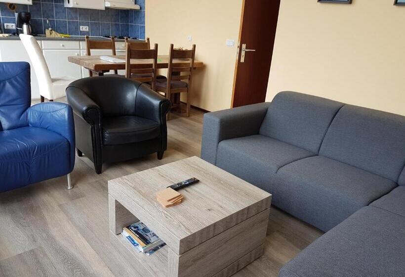 Апартаменты 1 Спальня Вид на Сад, Resort De Vlasschure