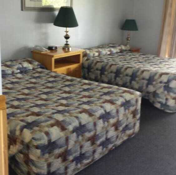 带2个双人床的标准工作室, Lakeside Motel
