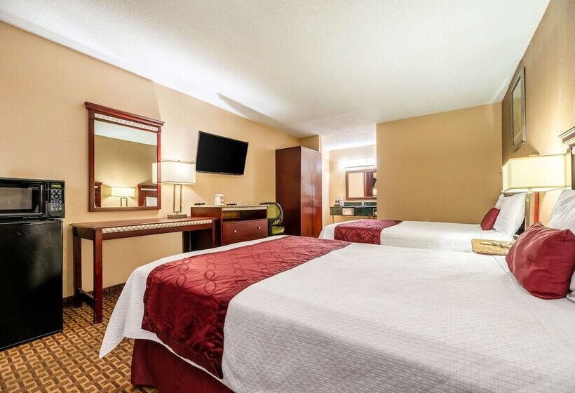 غرفه قياسيه سريرين مزدوجين, Rodeway Inn