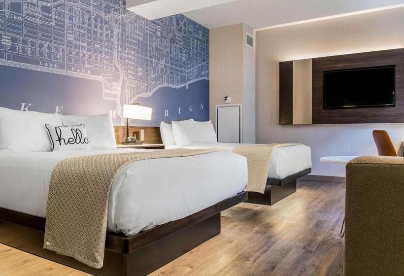 Номер Deluxe, Cambria Hotel Chicago Loop   Theatre District