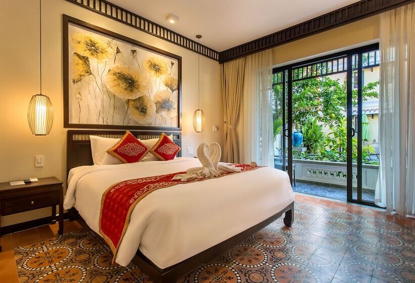 اتاق لوکس با چشم‌انداز باغ, Hoi An Field Boutique Resort & Spa