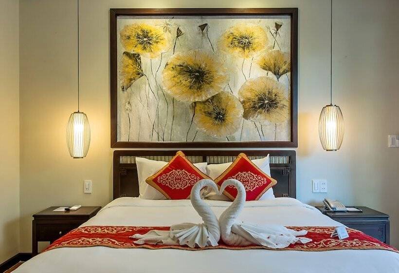 اتاق لوکس با چشم‌انداز باغ, Hoi An Field Boutique Resort & Spa