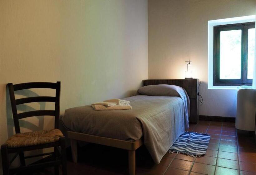 带园景的单人房, Agriturismo Il Poggiolo