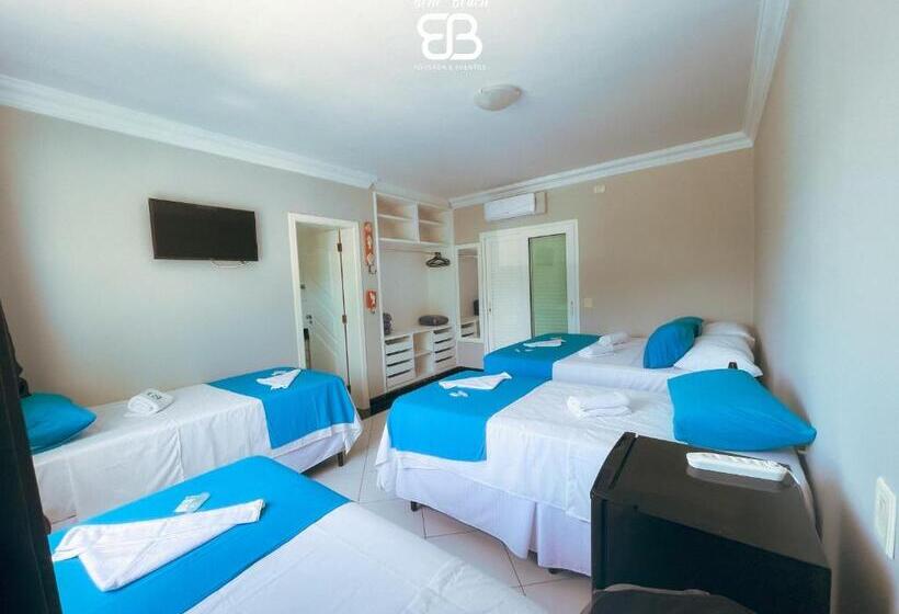 패밀리 룸, Bene Beach   Pousada Guarujá