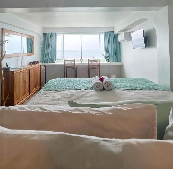 Номер Deluxe Вид на Море, Bale Bingin Beachfront Stay