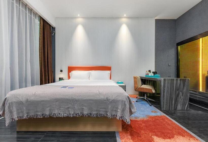 اتاق لوکس, Citynote Hotel   Guangzhou Donghu Metro Station Pearl River Night Tour Dashatou Pier Shop
