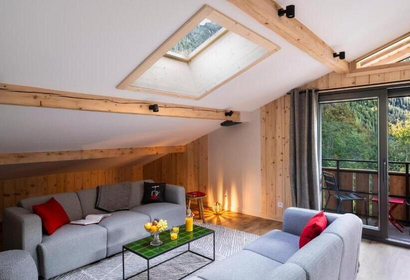 آپارتمان لوکس 1 خوابه, Chalet Nant Rouge