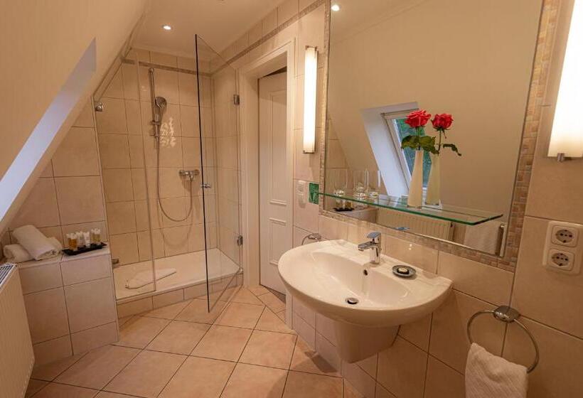 غرفة قياسية مزوَّدة بشُرفة, Strandhotel Fontana