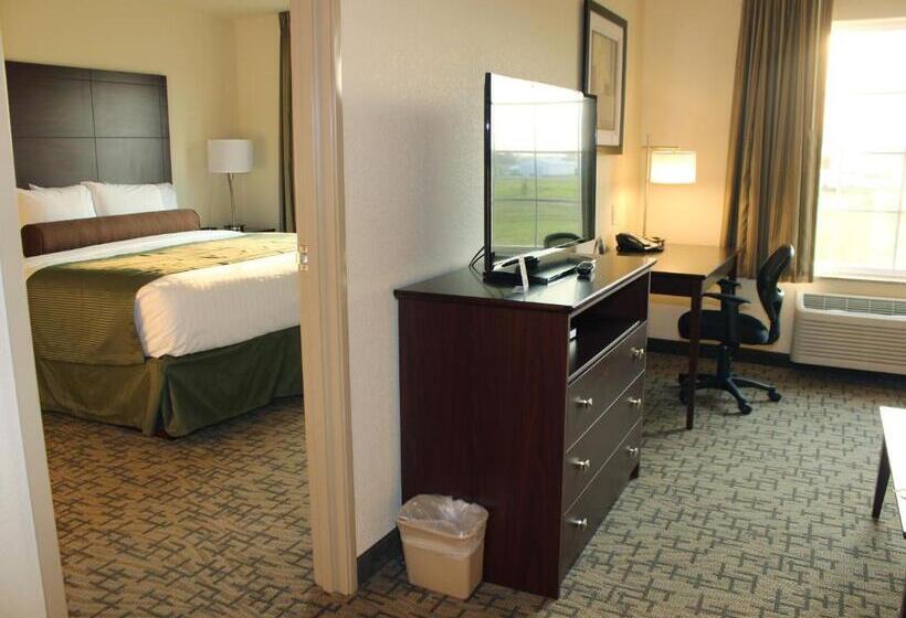 스위트 킹사이즈 침대, Cobblestone Inn & Suites   Lamoni