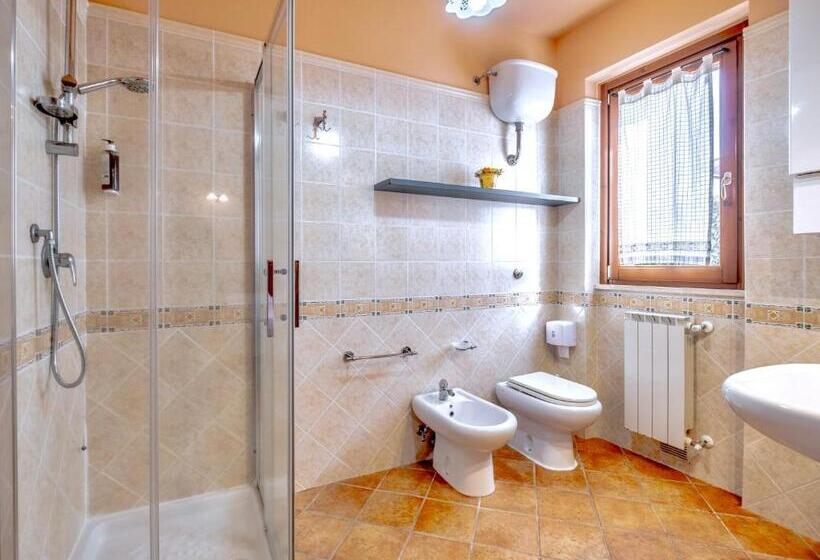 침실 1개 복층 룸, Residence With Thermal Pools In Sorano