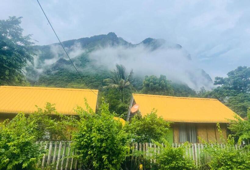 Бунгало Deluxe, Nong Khiaw Ing Ing Mountain View