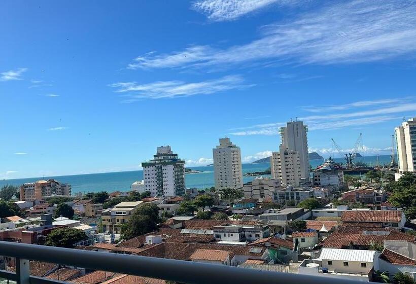Апартаменты 1 Спальня Вид на Море с Балконом, Flat, Apart Hotel, Suite Master, Loft, Studio, Quarto, Apto No Centro De Macaé Próximo A Praia De Im