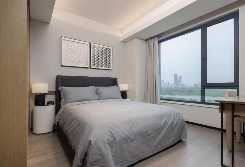 Люкс Вид на Реку, Parcvue Hotel Residence Nanjing