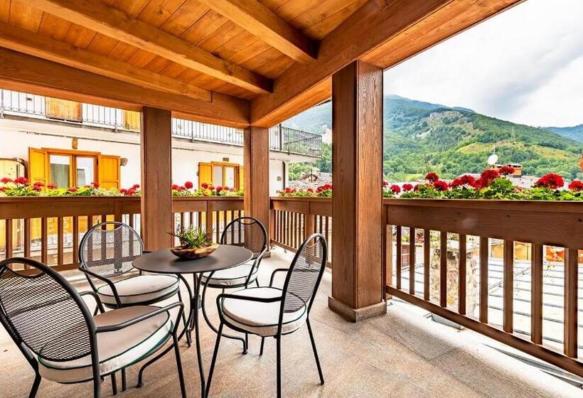 Люкс с Террасой, Fiocco Di Neve Relais & Spa